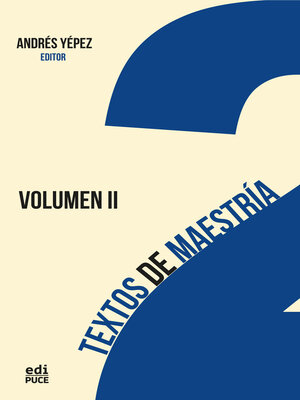 cover image of Textos de Maestría 2